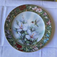 Assiette en porcelaine « colibri de Lena Liu »